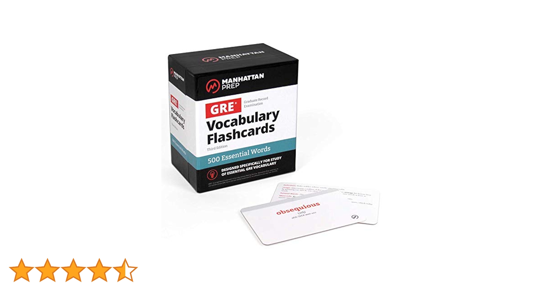 ノート・メモ帳 Manhattan GRE Vocabulary Flashcards Amazon.co.jp: 500 Essential Words: GRE Vocabulary Flashcards
